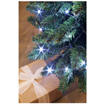 Guirlande de Noël Flicker 128 leds blanches 8 m - BLACHERE