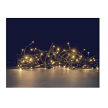 Guirlande de Noël Flicker 128 led blanc chaud - 8 m - BLACHERE