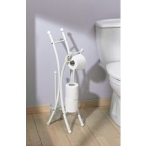 Porte-papier toilette Happy métal