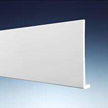 Planche de rive PVC Epaisseur 9mm H225mm 3m Blanc