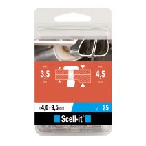 Boîte de 25 rivets aveugles Ø 4 x 9.5 mm - SCELL IT