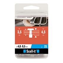 Boîte de 25 rivets aveugles Ø 4 x 9.5 mm - SCELL IT