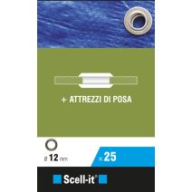 Boîte de 25 oeillets Ø 12 mm - SCELL-IT 