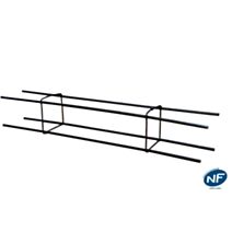 Chaînage béton carré CH2 BR 10x10 3ml NF AFCAB