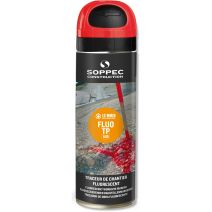 Traceur de chantier fluo t.p rouge