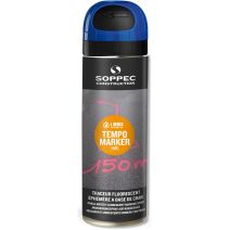 Peinture ephémére tempo marker bleu