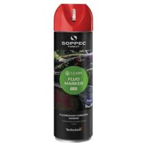 Aérosol fluo marquage forêt rouge 500 ml