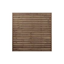Ecran NOA marron  Ep35 - L1800 x H1800 mm