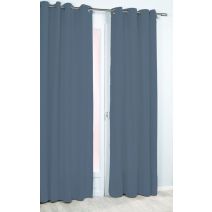 Rideau Nocturne occultant 135x260cm anthracite 099 - ROCLE