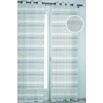 Voilage Savanna 140x260cm gris 090 - ROCLE