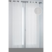Voilage Serenity 140x260cm argent 011 - ROCLE