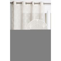 Voilage Baker 140x260cm ivoire 021 - ROCLE