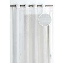 Voilage Escala 140x260cm ivoire 021 - ROCLE