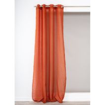 Voilage Lilou 161 rouille 140x260cm - ROCLE