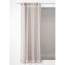 Voilage Mindelo Taupe 140x240cm - ROCLE