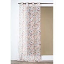 Panneau voilage imprimé fleur 140x240 multico - ROCLE