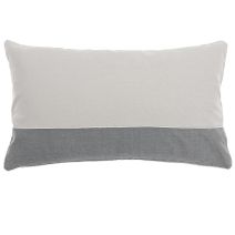 Coussin 30x50cm Déhoussable Athen gris