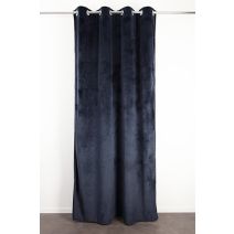Rideau 135x240cm Velia Bleu Foncé