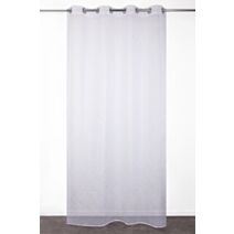 Voilage 140x240cm Pearl Blanc Gold