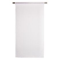 2 Vitrages 45x90cm Pearl Blanc Silver