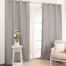 Rideau Zuzanna Gris Moyen 135x260cm