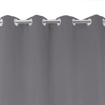 Rideau Occultant 135x260cm Stoplight Plus Gris