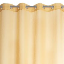Voilage Lim-Home Jaune Curry 140x240cm