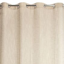 Voilage Isidore Taupe Or 140x240cm