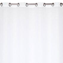 Voilage 8 œillets Carline Blanc 140x240cm