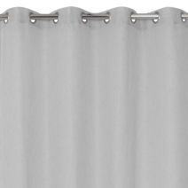 Voilage 8 œillets Carline Gris 140x240cm