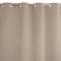 Rideau occultant 135x240cm Must Taupe - JBY CREATION