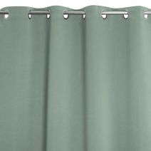 Rideau occultant 135x240cm Must vert d'eau - JBY CREATION