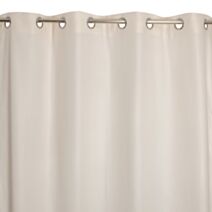 Rideau thermique à oeillets Must 138x240cm beige - JBY CREATION