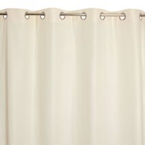 Rideau thermique à oeillets Must 138x240cm ivoire - JBY CREATION