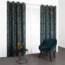 Rideau Jelya Bleu 140x240cm