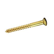 30 vis bois tête fraisée laiton bombée laiton 2x16 - INVENTIV