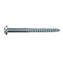 25 vis bois tête ronde pozi acier zingué 4,5x30 - INVENTIV