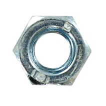 30 écrous hexagonaux acier zingué ∅5 - INVENTIV