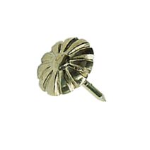 Clous tapissier x40 doré rosace D12 - INVENTIV