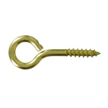 Pitons à visser x8 laiton 2,5x10 - INVENTIV