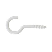 Crochets à visser x10 plastique 3,5x20 - INVENTIV