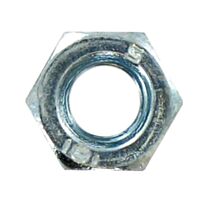 200 écrous hexagonaux acier zingué ∅6 - INVENTIV