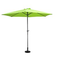 Parasol droit Chypre III Ø3m Coloris vert anis - INVENTIV
