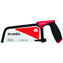 Mini scie à métaux poignée tri-matière 150mm - INVENTIV