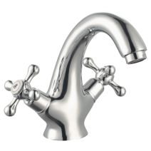 Mélangeur lavabo fixe Firenze chromé - INVENTIV