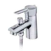 Mitigeur bain douche monotrou Kem chromé NF - INVENTIV