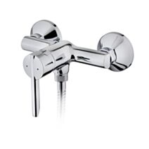 Mitigeur douche mural chromé - INVENTIV