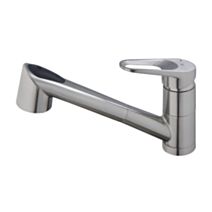 Mitigeur évier à douchette Tokyo façon inox  - INVENTIV