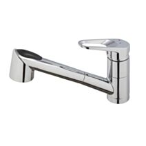 Mitigeur évier à douchette Tokyo chromé  - INVENTIV