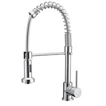 Mitigeur évier à douchette Korse chromé - INVENTIV